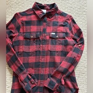 Red and Black Plaid Shirt